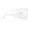3M SecureFit Safety Glasses, 200 Series, Anti-Fog, Anti-Scratch, Frameless, Clear Arm, Clear Lens SF201AFP - alternate 4