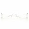 3M SecureFit Safety Glasses, 200 Series, Anti-Fog, Anti-Scratch, Frameless, Clear Arm, Clear Lens SF201AFP - alternate 5