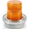 Edwards Signaling Warning Light, Amber, 40W Halogen, 120V AC, 65 FPM, 6 in Dia., 1/2 in NPT Pipe 50A-N5-40WH - alternate 2