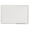 Mastervision Grid Board, Steel, 36 in, 48 in, Aluminum Frame, White, Gloss MA0592830 - alternate 2
