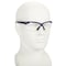 Kleenguard V30 Nemesis Safety Glasses, Anti-Fog & Anti-Scratch, Wraparoumd, Metallic Blue Frame, Clear Lens 47384 - alternate 5