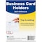 C-Line Products Top Load Business Card Holder, Pk10 70257 - alternate 5