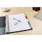 Avery Avery Big Tab Write & Erase Dividers 23076, 5 Multicolor Tabs, 1 Set 7278223076 - alternate 9
