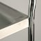 Lakeside Tubular Chrome Frame 3 Shelf Cart; 500 lb Capacity, 15-1/2"x24"-K.D. 479 - alternate 3