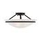 Livex Lighting Newburgh 3 Light Black Ceiling Mount 4824-04 - alternate 1