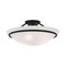 Livex Lighting Newburgh 3 Light Black Ceiling Mount 4824-04 - alternate 2
