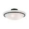 Livex Lighting Newburgh 3 Light Black Ceiling Mount 4824-04 - alternate 3