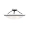 Livex Lighting Newburgh 3 Light Black Ceiling Mount 4825-04 - alternate 1