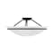 Livex Lighting Newburgh 3 Light Black Ceiling Mount 4825-04 - alternate 3