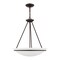 Livex Lighting Newburgh 3 Light Bronze Pendant 4826-07 - alternate 3