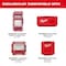Milwaukee Tool Small & Medium Case Rows for Impact Driver Accessories (5 pk) 48-32-9933 - alternate 3