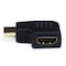 Monoprice Port Saver, M HDMI to F HDMI, 90 Deg Vert 4859 - alternate 3