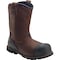 Avenger Safety Footwear Men's Wellington Boot, 8, Composite Toe, 11 in H, Brown, A7876 A7876 - alternate 1