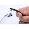 3M Safety Glasses, Solus 1000 Series, Scotchgard Anti-Fog Coating, Black/Blue Frame, Clear Lens S1101SGAF - alternate 2