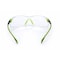 3M Safety Glasses, Solus 1000 Series, Scotchgard Anti-Fog Coating, Black/Green Frame, Clear Lens S1201SGAF - alternate 4