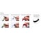 3M Safety Glasses, Solus 1000 Series, Scotchgard Anti-Fog Coating, Black/Green Frame, Clear Lens S1201SGAF - alternate 5