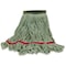 Rubbermaid Commercial 5 in String Wet Mop, 28 oz Dry Wt, Side Gate Connection, Looped-End, Green, Cotton/Rayon/Polyester FGC15306GR00 - alternate 2