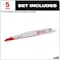 Milwaukee Tool 9" 5 TPI The Ax Sawzall  Blade (5 Pk) 48-00-5026 - alternate 6