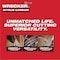 Milwaukee Tool Reciprocating Saw Blade, The Wrecker, 9 in, 6 TPI, Carbide, General Purpose 48-00-5372 - alternate 8