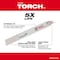 Milwaukee Tool 6" 10 TPI The Torch SAWZALL Blades (5 Pk) 48-00-5712 - alternate 8