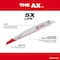 Milwaukee Tool 9" 5 TPI The Ax Sawzall  Blade (25 Pk) 48-00-8026 - alternate 7
