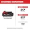 Milwaukee Tool M18 REDLITHIUM CP2.0 Battery, 2.0Ah, Compact, 18V, Li-Ion Battery 48-11-1820 - alternate 2