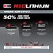 Milwaukee Tool M18 REDLITHIUM HIGH OUTPUT CP3.0 Battery 2-Pack 48-11-1837