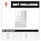 Milwaukee Tool 4 Cutter SDS Plus Rotary Hammer Drill Bit Set, 8 pc, Includes Case 48-20-7663 - alternate 6
