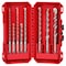 Milwaukee Tool 8 pc. 2-Cutter M/2 SDS-Plus Rotary Hammer Drill Bit Set 48-20-7673 - alternate 7