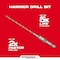 Milwaukee Tool 5/32 in. x 6 in. SHOCKWAVE Carbide Hammer Drill Bit for Concrete Screws 48-20-9092 - alternate 6