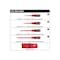 Milwaukee Tool 4 PC 1000V Insulated Screwdriver Set w/ Roll Pouch 48-22-2204 - alternate 6