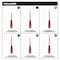 Milwaukee Tool Insulated Screwdriver Set, SAE, 6 pcs 48-22-2206 - alternate 3