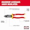 Milwaukee Tool Cutting Pliers, Flat Jaw, 1 5/8 in L 48-22-2209 - alternate 4
