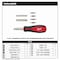 Milwaukee Tool 11-IN-1 MAGNETIC MULTI-BIT SCREWDRIVER 48-22-2914 - alternate 7