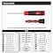 Milwaukee Tool 27-IN-1 PRECISION MULTI-BIT SCREWDRIVER 48-22-2934 - alternate 3