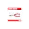 Milwaukee Tool 8 in Long Nose Plier, Side Cutter Comfort Grip Handle 48-22-6101 - alternate 4