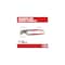 Milwaukee Tool 10 in Straight Jaw Tongue and Groove Plier, Serrated 48-22-6510 - alternate 2