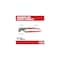 Milwaukee Tool 12 in Straight Jaw Tongue and Groove Plier, Serrated 48-22-6512 - alternate 2