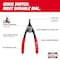 Milwaukee Tool Retaining Ring Plier, 0.038" Tip Diameter 48-22-6530 - alternate 8