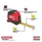Milwaukee Tool 16' Compact Tape Measure 48-22-6616 - alternate 4