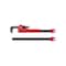 Milwaukee Tool CHEATER Adaptable Steel Pipe Wrench, 24 in L, 2-1/2 in Cap. 48-22-7314 - alternate 4