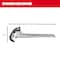 Milwaukee Tool 17 1/20 in L 2 1/2 in Cap. Aluminum Pipe Wrench 48-22-7418 - alternate 10