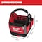 Milwaukee Tool Utility Cart, 500 lb Load Capacity, 2 Shelves, 38 1/2 in L, 24 1/2 in W, Ergonomic Handle CUSTOM PACKOUT UTILITY 2 - alternate 5