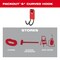 Milwaukee Tool 6 in. Curved Hook for PACKOUT Wall-Mounted Storage 48-22-8331 - alternate 9