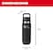 Milwaukee Tool Insulated Bottle, SS, 24 oz CAP, Black 48-22-8396B - alternate 9