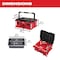 Milwaukee Tool Utility Cart, 500 lb Load Capacity, 2 Shelves, 38 1/2 in L, 24 1/2 in W, Ergonomic Handle CUSTOM PACKOUT UTILITY 3 - alternate 10
