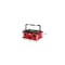 Milwaukee Tool PACKOUT Large Tool Box, Polymer, Black/Red, 22 in W x 16-1/4 in D x 11 in H 48-22-8425 - alternate 15