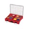 Milwaukee Tool PACKOUT Tool Case, 10 Compartments, 19-3/4 in W x 15-1/2 in D x 4-5/8 in H, Red, Plastic 48-22-8430 - alternate 3