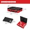 Milwaukee Tool PACKOUT Tool Case With Customizable Insert, Polymer, Black/Red, 20-1/2 in W x 15 in D x 6 in H 48-22-8450 - alternate 4
