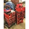Milwaukee Tool PACKOUT Tool Case With Customizable Insert, Polymer, Black/Red, 20-1/2 in W x 15 in D x 6 in H 48-22-8450 - alternate 8